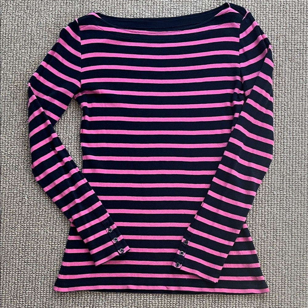 GAP Striped Long Sleeve Top
